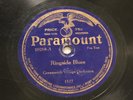 JAZZ GREENWICH VILLAGE ORCH Ringside Blues /House Of David Blues PARAMOUNT 20288