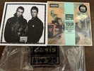 OASIS DEFINITELY  MAYBE LIVE 25 LA POP UP YELLOW Green  LP +LITHO+BAG/RECEIPT