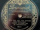 TEDDY WILSON w BILLIE HOLIDAY BRUNSWICK  What A Night, What A Moon, What A Girl