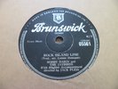 BOBBY DARIN & JAYBIRDS: ROCK ISLAND LINE / TIMBER 1956 BRUNSWICK 78RPM VG+ RARE