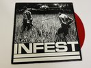 Infest Slave LP  Red Vinyl 1997 Reissue VG+ / VG+ Punk Hardcore KBD