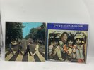 2 x Beatles Vinyl LP Record Albums - Abbey Road & Original Ballards (R1) NS#8617