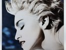 MADONNA - TRUE BLUE (33 RPM - CANADA - FIRST PRESSING) + POSTER