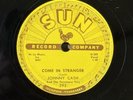 Johnny Cash & The Tennessee Two - Sun 295 - 78 RPM “Come In Stranger” Killer