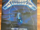 Metallica - Ride The Lightning 1990 Korea Vinyl LP With Insert