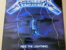 Metallica Ride The Lightning 1st Press 1984 Vinyl  MRI 769