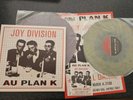 JOY DIVISION RARE SPLATTER VINYL POSTER AND NOT NUMBERED POSTCARD  LP