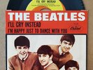 Beatles US 45 Capitol 5234 I'LL CRY INSTEAD / I'M HAPPY JUST TO...W/PS EC RCA