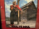 STEVIE RAY VAUGHAN AUTOGRAPHED Soul To Soul Album Framed w/ COE