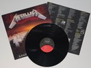 Metallica Master Of Puppets Vinyl Record 1986 Elektra 60439-1