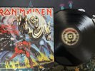 Iron Maiden Number of the Beast Vinyl LP Record 1982 pressing