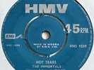 IMMORTALS Hot Tears / Stone Heart MONSTER AFRO FUNK ROCK PSYCH VG+ NOS 7