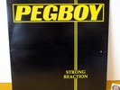PEGBOY – Strong Reaction LP 1991 1st Press w/ Insert • Punk Vinyl Emo Hardcore