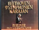 Beethoven - 9 Symphonies, KARAJAN, BPO, 8 LP Box, DGG, STEREO, SEALED