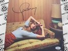 Taylor Swift Midnights Signed Photo Edition PSA COA Moonstone Blue Marbled Vinyl