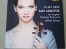 MINT Hilary Hahn Bach Violin Concertos 2 LP Gatefold 180g