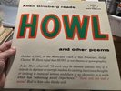 Allen Ginsberg reads Howl Poetry Album 7006 Promo LP, Red Vinyl, Fantasy Label