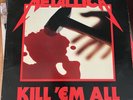 Metallica Kill ‘Em All LP MEGAFORCE 1st Press ORIGINAL -  Missing Inner Sleeve
