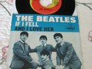 The Beatles-If I Fell/And I Love Her-Vinyl 45 w/Picture Sleeve