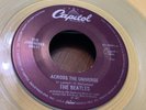 the beatles across the universe/two of us 45 rpm fr1987-clear vinyl nm