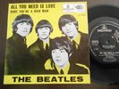 THE BEATLES RARE SPYCHE SP ALL YOU NEED IS LOVE BELGIUM UNIQUE POUCH 67