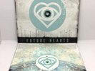 All Time Low Future Hearts US LP Clear w/ Blue & White Splatter Vinyl Used F1
