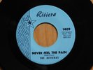 Rivieras Michigan Rock Garage 45 Never Feel The Pain bw Bug Juice on Riviera