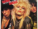 Vtg 1984 HANOI ROCKS Album TWO STEPS FROM THE MOVE Lp 1ST PRESS OG VINYL is MINT