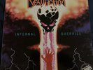 DESTRUCTION- Infernal Overkill - Original 1985 Metal Blade Rock Vinyl LP