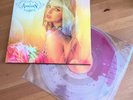 Addison Rae Addison Pink Sparkle Liquid LP Vinyl Bad World Rare new Diet Tour AR