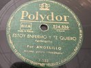 SPAIN Flamenco 78 RPM Record Spanish Folk ANGELILLO w' Habichuela Guitar Polydor