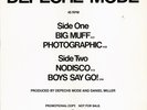 Depeche Mode - Big Muff / Photographic / Nodisco / Boys Say Go  (12