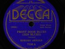KOKOMO ARNOLD: front door blues / back door blues DECCA Single 78 RPM