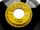 CARL PERKINS: Blue Suede Shoes US SUN 234 Orig Rockabilly  -  EX+ 45 RPM RECORD