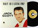 Jack Scott - What Am I Living For  LP - Carlton Mono VG+