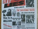 GUNS N' ROSES G N' R Lies US 1st press 1988 banned cover shrink hype sticker NrM