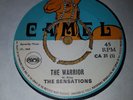 EX UK CAMEL REGGAE 45 - THE SENSATIONS - THE WARRIOR