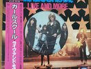 GIRLSCHOOL LIVE AND MORE JAPAN LP OBI VIP-5913 PROMO PICTURE LABEL