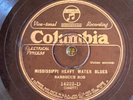 Columbia 14222D Barbecue Bob MISSISSIPPI HEAVY WATER BLUES 1927 78 rpm HEAR