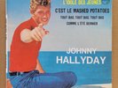 D- Johnny Hallyday The Idol...EP GRAINY OBLIQUE Flaps BLUE Label SPPL NEW