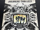 Thin Lizzy – Jailbreak LP - 1976 Mercury SRM-1-1081 - Vinyl Record Album 12