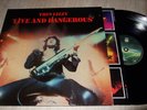 THIN LIZZY : LIVE AND DANGEROUS 2LP 1978 VERTIGO 6641810 GERMANY +OIS