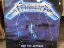 Metallica Ride the Lightning Vinyl LP Record Original Elektra Megaforce 1986