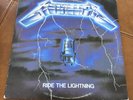 Metallica – Ride The Lightning 1984  US Elektra/Megaforce LP 60396-1 - NM Vinyl