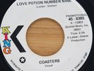 THE COASTERS - LOVE POTION NUMBER NINE / D.W. WASHBURN  - SOUL 45 *PROMO* KING