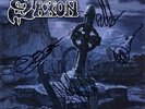 SAXON Inner Sanctum VINYL LP Biff Byford Paul Quinn Glockler +1 Autograph SIGNED