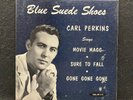 Blue Suede Shoes +3 by Carl Perkins (Sun EP-115) COVER ONLY NO RECORD VG+