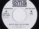 Garage 45 LIMEY & THE YANKS Out Of Sight, Out Of Mind LOMA promo HEAR k