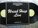 Uriah Heep   Uriah Heep Live   Vintage IMPORT LP Bronze – PSS-273 4-BZ