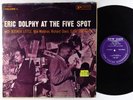 Eric Dolphy - At The Five Spot, Vol. 1 LP - New Jazz - NJLP 8260 Mono RVG VG+